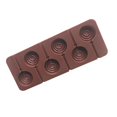 thumbnail image 5 of nipocaio Ronde Silicone Sucette Moule Mignon Fleur Gelée Chocolat Savon Moule Réutilisable Variété Formes Gâteau, 5 of 5