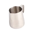 thumbnail image 2 of Durable Frothing Cup, Milk Pitcher, Clear Measurement Scale Ergonomic Handle Dripless  Restraunt For Office Home Cafe 350ml, 2 of 8