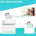 thumbnail image 5 of PPgejGEK C19 Portable Mini Pocket Printer, Smart Inkless Thermal Printer, Comes with 1 Roll of Paper, Bluetooth - enabled Mini Printer for Notes, Stickers and Labels, 5 of 6