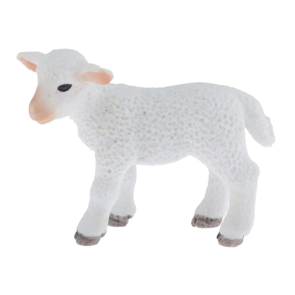 Lifelike Bighorn Sheep Animal Figurine Figure Kids Nature Science Toy Gift Party 