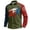 Army Green, variant on Mens 250th Anniversary USA Shirt American Flag Button Down Shirts Long Sleeve Slim Fit Patriotic T-shirt