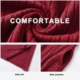 thumbnail image 6 of Cueply Long Sleeve Dress for Women Fall Wedding Guest Cocktail Maxi Dresses Split Elegant Ribbed Knit Winter Dress with Pockets, 6 of 9