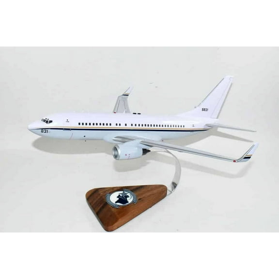 VR-59 Lone Star Express (2006) C-40a Clipper Model, 1/74th  (18") Scale, Mahogany