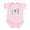 Petal Pink, variant on CafePress - Peace,Luv, Mermaids Infant Bodysuit - Baby Light Bodysuit, Size Newborn - 24 Months