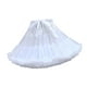 thumbnail image 5 of Enagua de tul en capas para mujer con cintura elástica para disfraz de cosplay, color blanco, 5 of 9