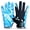 Blue, variant on Lupine Rage Football Receiver Gloves Tacky Silicone Grip Padded 1-Pair Small, Orange