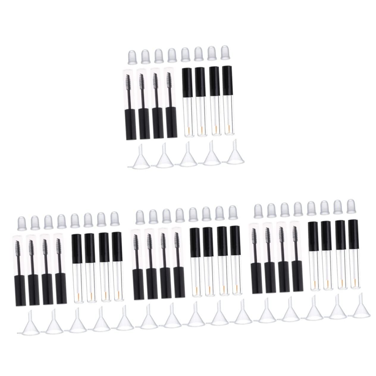 Empty Eyelashes Lip Gloss Set Lip Gloss Containers Clear Mascara for