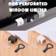 thumbnail image 1 of Cerradura de ventana de acero inoxidable, limitador de puertas y ventanas no perforado, ajustable de 8 a 55 mm, dispositivo de seguridad para niños, cerradura de puerta corredera antirrobo, no, 1 of 3
