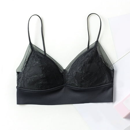 

Coappsuiop Lingerie For Women Female Ring Free Cup Chest Bras Camisole Vest Women Comfortable Underwear Underwear Women