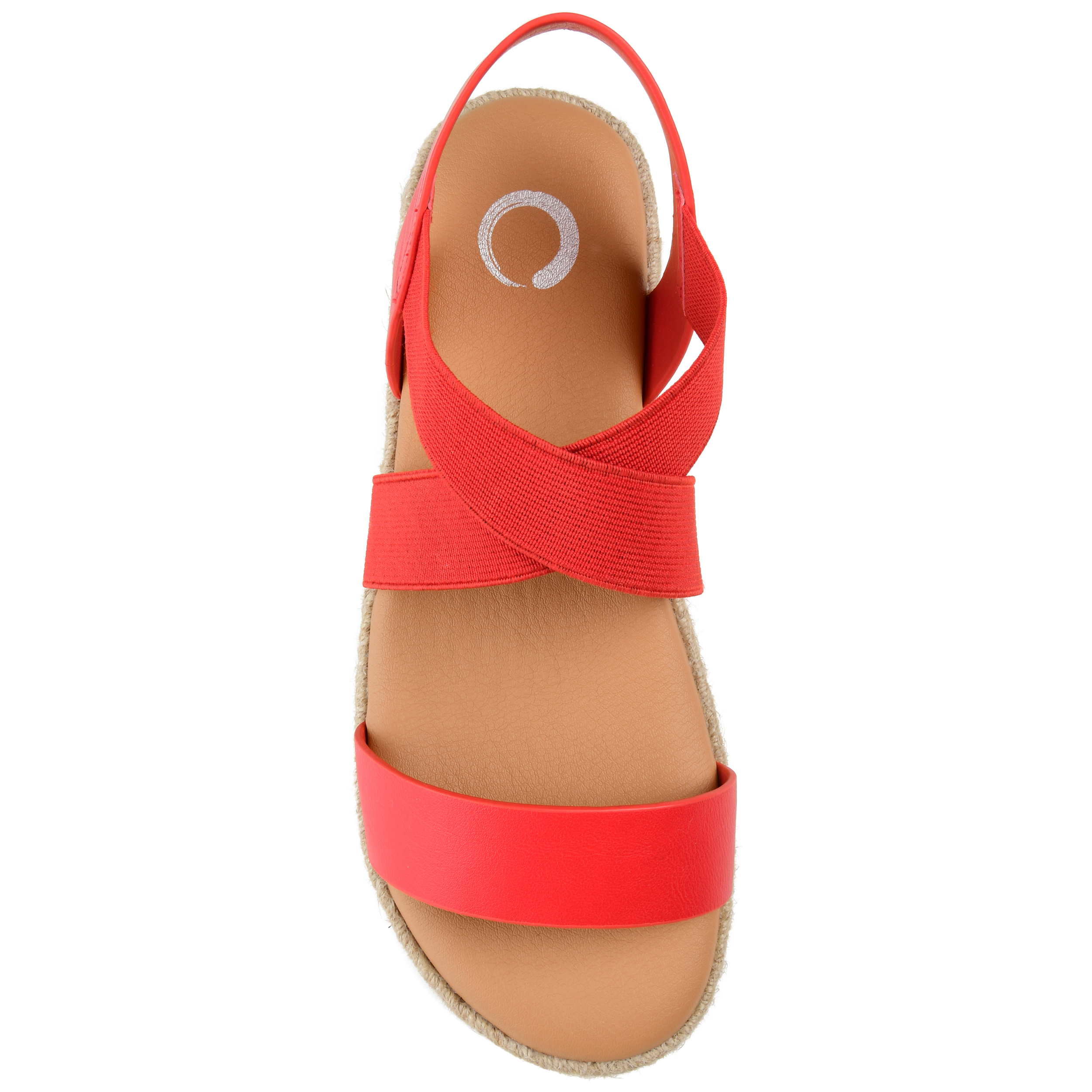 Journee Womens Caroline Strappy Espadrille Sandals