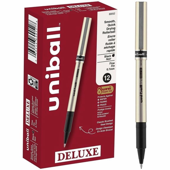 Uni-Ball Deluxe Rollerball Pens