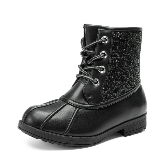 BURUDANI Girls Glitter Side-Zip Ankle Boots Toddler, Little Kid & Big Kid Sizes