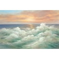 thumbnail image 2 of Smith, B. 14x11 White Modern Wood Framed Museum Art Print Titled - INCOMING TIDE I, 2 of 4