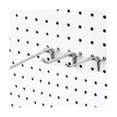thumbnail image 2 of 50 Pcs Crochets pour Panneau Perforé Garage Atelier Rangement Présentation Organisation Acier Suspendus Rangement d'Outils Ho, 2 of 5