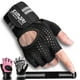 thumbnail image 1 of Guantes de entrenamiento SIMARI acolchados para levantamiento de pesas, sin dedos, negros, 1 of 6