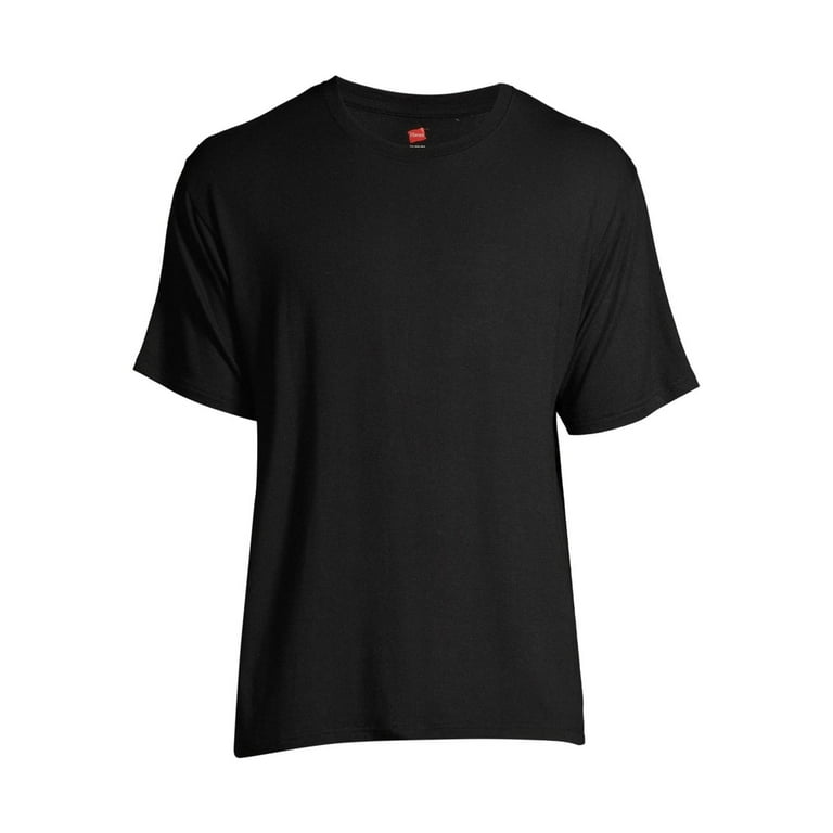 Hanes Men s Ultrasoft Modal Stretch Crew Neck Pajama Tee Walmart