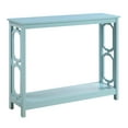 thumbnail image 3 of Convenience Concepts Omega Console Table with Shelf, Sea Foam, 3 of 4