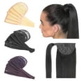 thumbnail image 4 of 5pcs Hair Net for Making tail Weaving Net Caps Hair Accessories black, 4 of 10