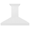 thumbnail image 2 of ZLINE 48 in. Wooden Wall Mount Range Hood in Shiplap Bright White Finish (KPWW-48), 2 of 2