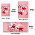 thumbnail image 5 of YIMEIS Romance on Valentine's Day Kitchen Mat Rug Set - 3 Pcs Perfect for Kitchen Counter, 16''*24''/20''*32''/47''*18'', Functional for Decoration, 5 of 10