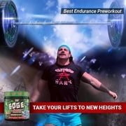 Psycho Pharma Edge of Insanity - Workout Powder for Focus, Strength, Energy (Cherry Bomb), 50 Servings