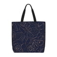 thumbnail image 1 of Balery Navy Dark Blue Bolsa de Mano para Mujeres con Cremallera, Bolsa de Gimnasio con Compartimentos, Bolsa para Laptop, Bolsa para Trabajo, 1 of 7