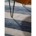thumbnail image 6 of Rugsotic Carpets Handmade Rugs Hand Knotted Loom Round 6'x6' Blue Light Blue Wool for Indoor Use, 6 of 10