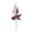 A007- Clear (Style H), variant on 20 Inch Spooky Halloween Decorations, Spooky Halloween Floral Pick with Skeleton Hand, and Pink Pumpkin, Indoor Halloween Table Decor for Halloween Party, 1 Pack
