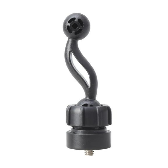 Heavy Duty 17mm Ballhead Phone Mount Adapter 1/4inch Screw Thread Tripod