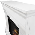 thumbnail image 3 of Real Flame Canada Chateau Traditional Solid Wood Electric Fireplace in White, 3 of 16