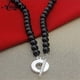 thumbnail image 4 of Collar con colgante de corazón pequeño de plata de ley 925 con cadena de 18 pulgadas para mujer, joyería de moda para compromiso y boda, 4 of 5
