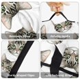 thumbnail image 6 of Green Cat Head White Pattern Teens Toddler Nap Mat with Pillow, Sleeping Mat Bag for Preschool Daycare 51"x22", 6 of 6
