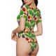 thumbnail image 2 of Fotbe Vegetable Body de Mujer con Cuello Redondo y Mangas Cortas, Sin Mangas Ajustado, Suave, Cómodo y Básico-Medium, 2 of 7