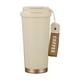 thumbnail image 2 of Vaso de Agua Térmico de Acero Inoxidable 304 con Pajita y Cuerda | Vaso de Café Al Vacío de Doble Capa de 500 Ml | Termo para Bebidas Frías y Calientes para Viajes, Oficina y Uso Al Aire Libre, 2 of 6
