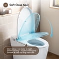 thumbnail image 4 of HOROW T30 Non-Electric Smart Bidet Toilet, Power-Free with Dual Wash Nozzles, ADA Chair Height, Foot Kick Flush, Soft-Close Seat, 4 of 11