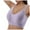 Purple, variant on Gibobby Deep V Wireless Bras for Women No Underwire Push Up Seamless Padded Comfort Bra Supportive Wirefree Bralette[Purple,XL]