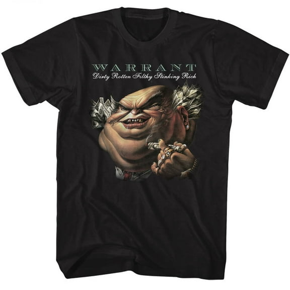 Warrant Drfsr Black Adult T-Shirt