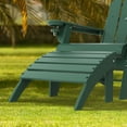 thumbnail image 4 of Hidpriva Outdoor Adirondack Ottoman, HDPE Weather Resistant Folding Footstool for Patio Pool Porch Lawn, Dark Green(Set of 2), 4 of 7