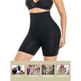thumbnail image 5 of GOLD CARP Shapewear Women High Waist Tummy Control Body Shaper Underpants Seamless Smooth Butt Lifter Panties Thigh Slimmer Shorts Shaping Underwear,1pc Black,XL/XXL(US 8-12), 5 of 5