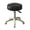 Black, variant on Rolling Stool with Wheels Faux Leather Soft Cushion Height Adjustable 360-Degree Swivel Armless Backless Drafting Work SPA Salon Bar Cafe Home Office Stool