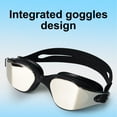 thumbnail image 3 of Yooshoverk Adult Swimming Goggles Anti-Fog Comfortable Unisex Fit for Pool Diving Clear Vision, 3 of 5