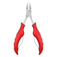 thumbnail image 2 of POINTERTECK Cuticle Scissors Professional Pedicure Tools Stainless Steel Heavy Duty Thick Toenail Clippers for Home Use, 2 of 8