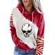 thumbnail image 4 of Blusa de manga larga con estampado de Halloween informal a la moda para mujer, jersey con capucha, Tops, sudadera Fridja  bvmnju5178, 4 of 5