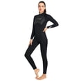 thumbnail image 2 of Sywqhk Traje de neopreno DIVE&SAIL de 3 mm para mujer traje de buceo cálido (negro L) Sywqhk Alta Calidad, 2 of 9