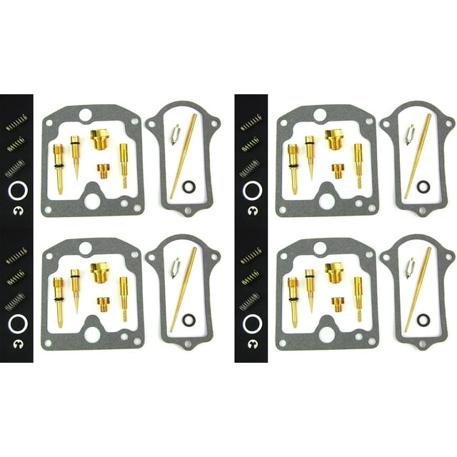 4 Ensembles KIT de Réparation de Carburateur Compatible avec GS750 GS 750 GS-750 1977-1979