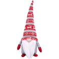thumbnail image 1 of Handmade Christmas Gnome Decoration Santa Swedish Figurines (Red), 1 of 7