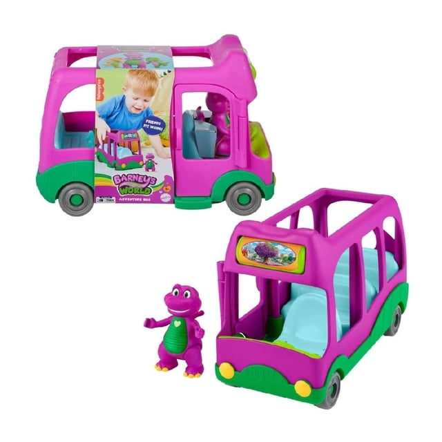 Juguete para Bebés Barney Autobús de Aventuras