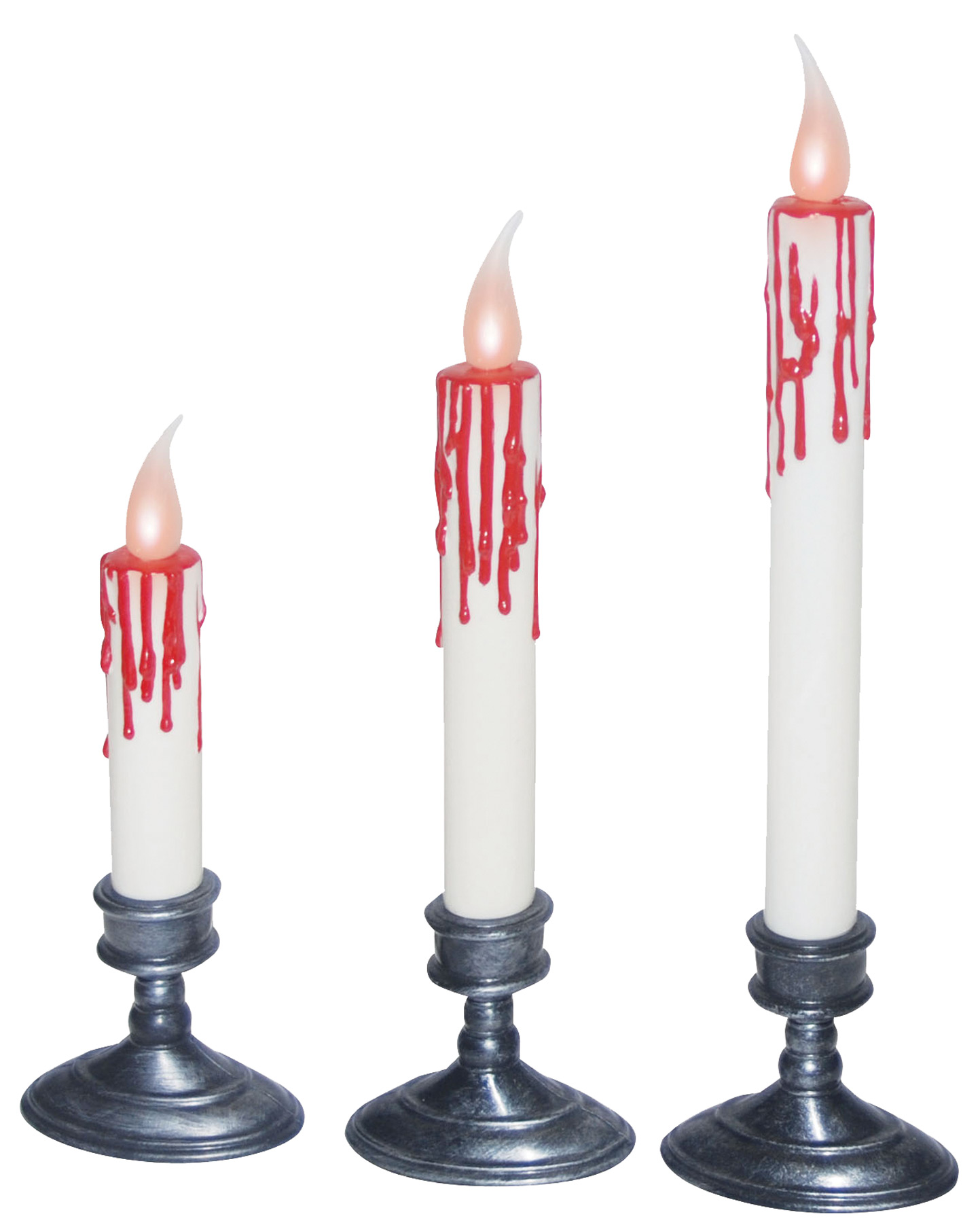 Morris Costumes White Blood Dripping Candles -