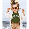 thumbnail image 3 of Camo Pray Unisex Shirt for Teens & Kids - Christian Faith Inspirational Matching Family Tee Military Green Shirt 4T, 3 of 8