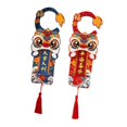 thumbnail image 3 of Abbracc Décoration de Poignée de Porte du Nouvel An 2025, Onglets Mignons pour Entrée, Fête, Porte d'Entrée, 3 of 9